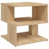 vidaXL Side Table Sonoma Oak 40x40x40 cm Engineered Wood