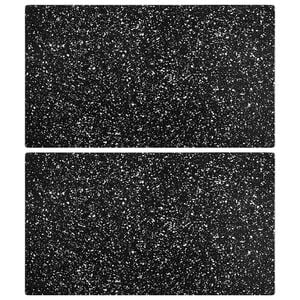 vidaXL Chopping Boards 2 pcs with Granite Pattern Tempered Glass