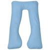 vidaXL Pregnancy Pillow 90x145 cm Light Blue