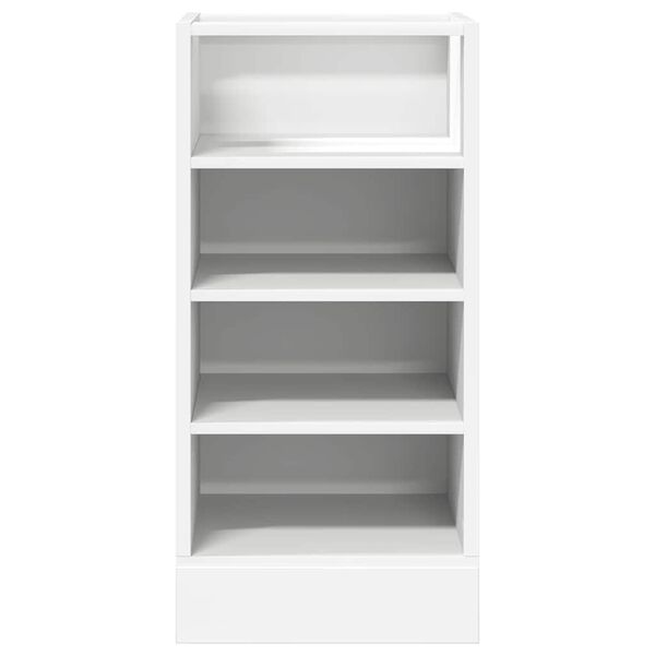 vidaXL Bottom Cabinet Riga White 40x44.5x81.5 cm Engineered Wood
