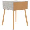 vidaXL Bedside Cabinets 2 pcs Concrete Grey 40x40x56 cm Engineered Wood