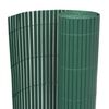 vidaXL Double-Sided Garden Fence 110x500 cm Green