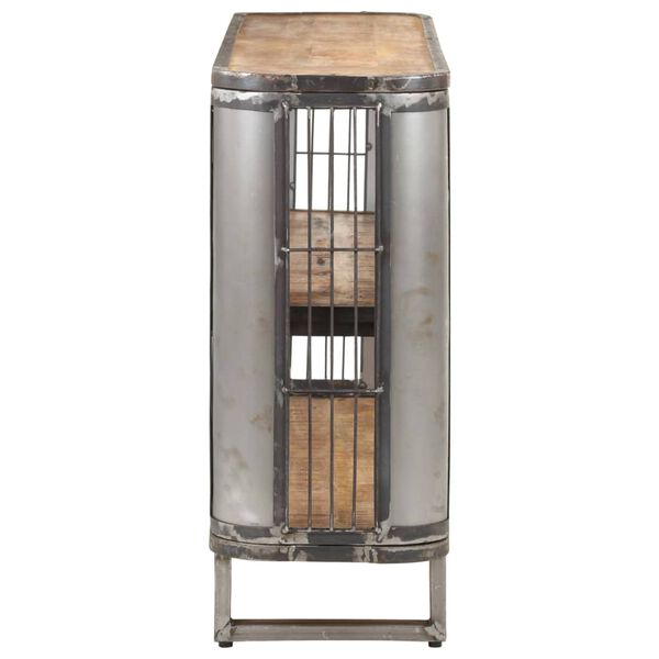 vidaXL Sideboard 120x30x73 cm Solid Mango Wood