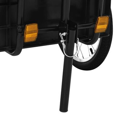 vidaXL Bike Trailer/Hand Wagon 155x60x83 cm Steel Black
