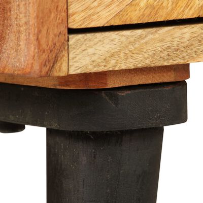 vidaXL Sideboard Solid Mango Wood 85x30x75 cm