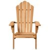 vidaXL Adirondack Chair 2 pcs Brown 78 x 77 x 95 cm Solid Teak Wood