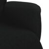 vidaXL Recliner Chair with Footrest Black Velvet
