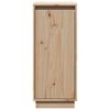 vidaXL Sideboards 2 pcs 31.5x34x75 cm Solid Wood Pine