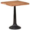 vidaXL Bistro Table 60x60x76 cm Solid Acacia Wood