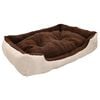 vidaXL Warm Dog Bed with Padded Cushion XL