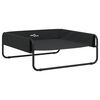 vidaXL Elevated Dog Bed Anthracite Oxford Fabric and Steel