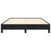 vidaXL Bed Frame without Mattress Black 137x190 cm Full Velvet