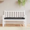 vidaXL Garden Bench Cushion Anthracite 120x50x7 cm Oxford Fabric