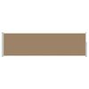 vidaXL Retractable Side Awning 117 x 500 cm Polyester Rectangular