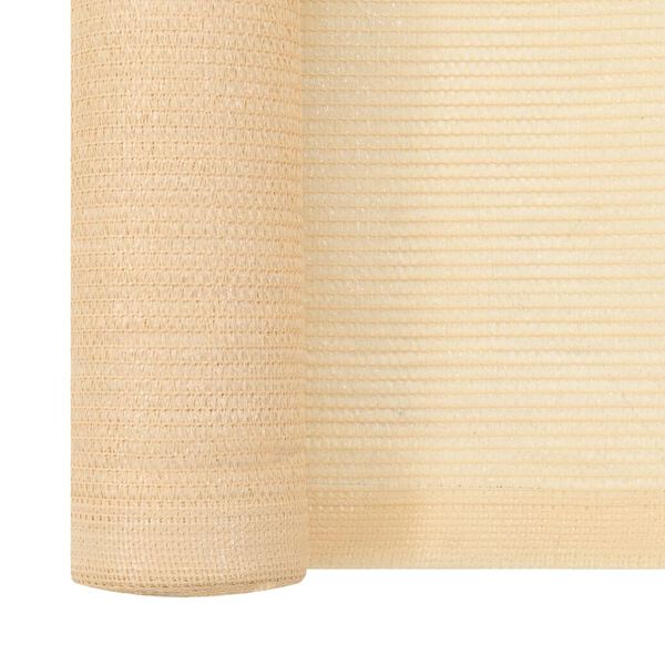 vidaXL Privacy Net HDPE 1.5x50 m Beige