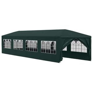 vidaXL Party Tent 3x12 m Green