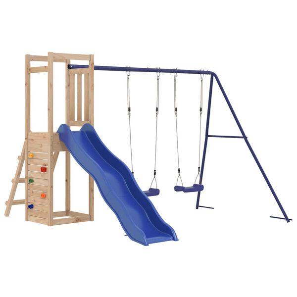 vidaXL Outdoor Playset Solid Wood Pine