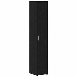 vidaXL Highboard 2 pcs Black Oak 30 x 42.5 x 185 cm