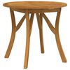 vidaXL Garden Table Ø 85 cm Solid Wood Acacia