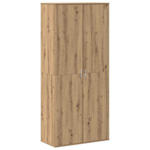 vidaXL Highboard 80 x 39 x 178 cm Engineered Wood Artisan Oak