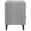 vidaXL Bedside Cabinets 2 pcs Grey Sonoma 40x35x47.5 cm