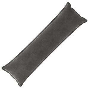 vidaXL Cushion with Pillow HOUTEN Dark Grey 40 x 145 cm Velvet