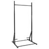 vidaXL Pull-Up Bar Station Manual Black 100.5 x 102 x 234.5 cm