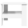 vidaXL Coffee Table White 57 x 55 x 45 cm Engineered Wood