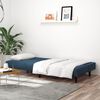 vidaXL 2-Seater Sofa Bed Blue Velvet