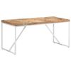 vidaXL Dining Table 160x70x76 cm Solid Acacia and Mango Wood