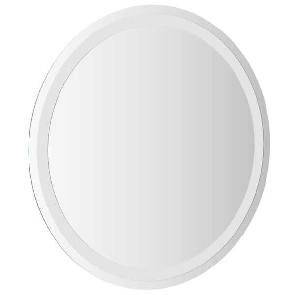 vidaXL LED Bathroom Mirror 60 cm Round