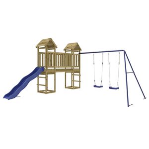 vidaXL Outdoor Playset Impregnated Wood Pine