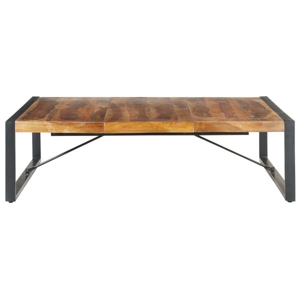 vidaXL Coffee Table 140x140x40 cm Solid Wood