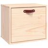 vidaXL Wall Cabinet 40x30x35 cm Solid Wood Pine