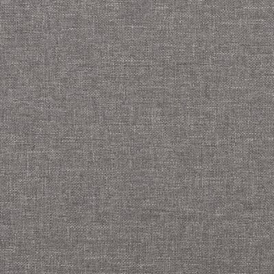 vidaXL Bench Light Grey 100x35x41 cm Fabric