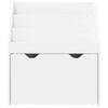 vidaXL Kids Bookshelf White 60 x 29.5 x 69 cm Engineered Wood