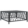 vidaXL 7 Piece Garden Lounge Set with Cushions Anthracite Steel
