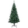 vidaXL Artificial Christmas Tree with Iridescent Tips Green 240 cm PVC