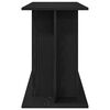 vidaXL Aquarium Stand Black Oak 120x40x60 cm Engineered Wood