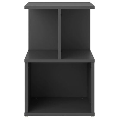 vidaXL Bedside Cabinets 2 pcs Grey 35x35x55 cm Engineered Wood