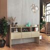vidaXL Sideboard Sonoma Oak 105x30x70 cm Engineered Wood
