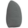 vidaXL Back Pillow Dark Grey 160 x 24 x 50 cm Fabric