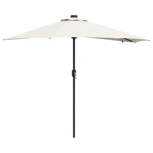 vidaXL Garden Parasol Sand 294 x 150 x 223 cm Fabric