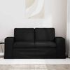 vidaXL Sofa Black 162 x 80 x 82 cm Fabric