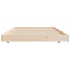 vidaXL Bed Frame without Mattress 90x190 cm Single Solid Wood Pine