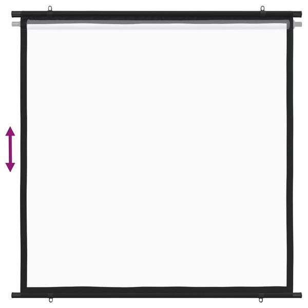 vidaXL Projection Screen 72" 1:1