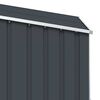 vidaXL Garden Shed Anthracite 87x98x159 cm Galvanised Steel