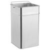 vidaXL Ashtray Dustbin Hotel 36 L Stainless Steel