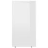vidaXL Sideboard High Gloss White 120x36x69 cm Engineered Wood