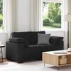 vidaXL Loveseat Sofa Black 160x77x82 cm Velvet